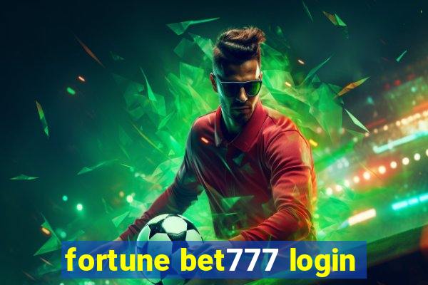 fortune bet777 login